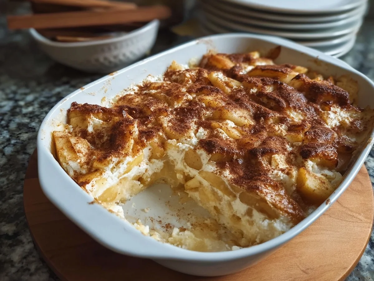 Apple Cinnamon Cottage Cheese Bake - Image 2