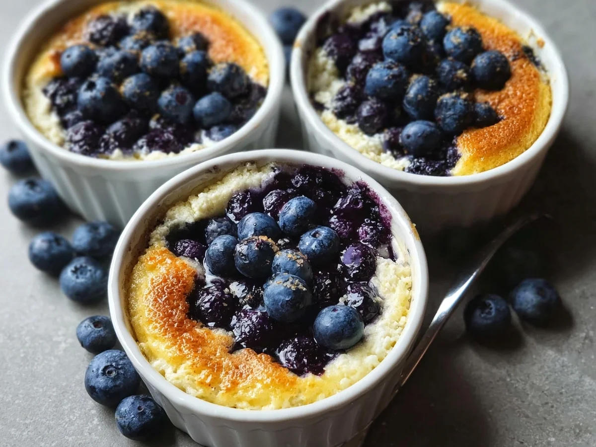 Baked Blueberry Cottage Cheese Bowl: High Protein Treat - Image 2