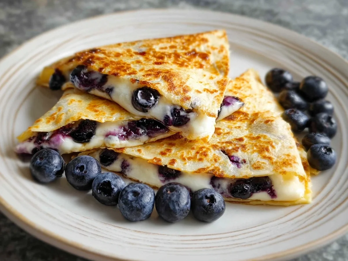 Blueberry Breakfast Quesadilla: Quick, High Protein - Image 2