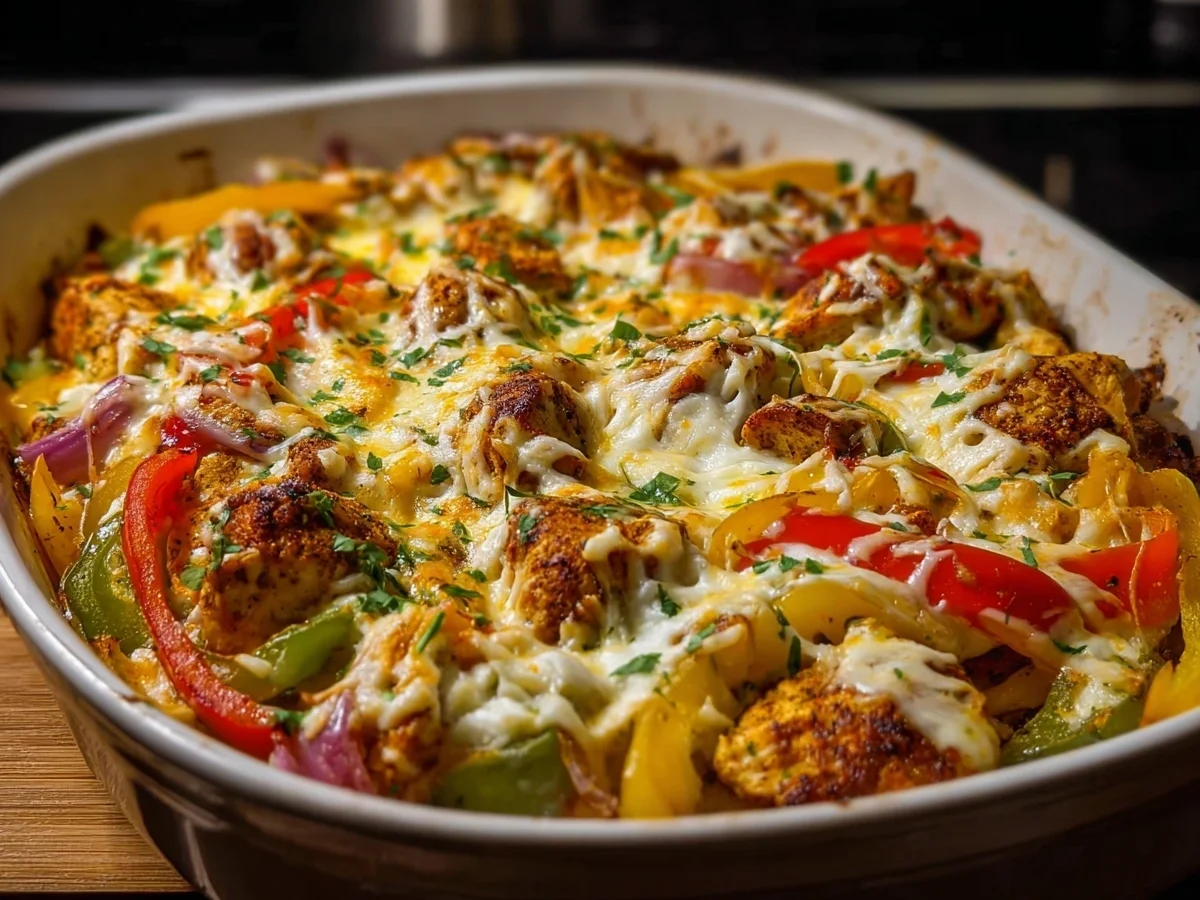 Chicken Fajita Cottage Cheese Bake - Image 2