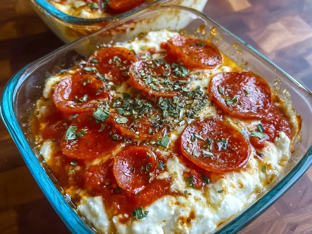 Cottage Cheese Pizza Bowl: 30g Protein in 5 Mins - Image 1