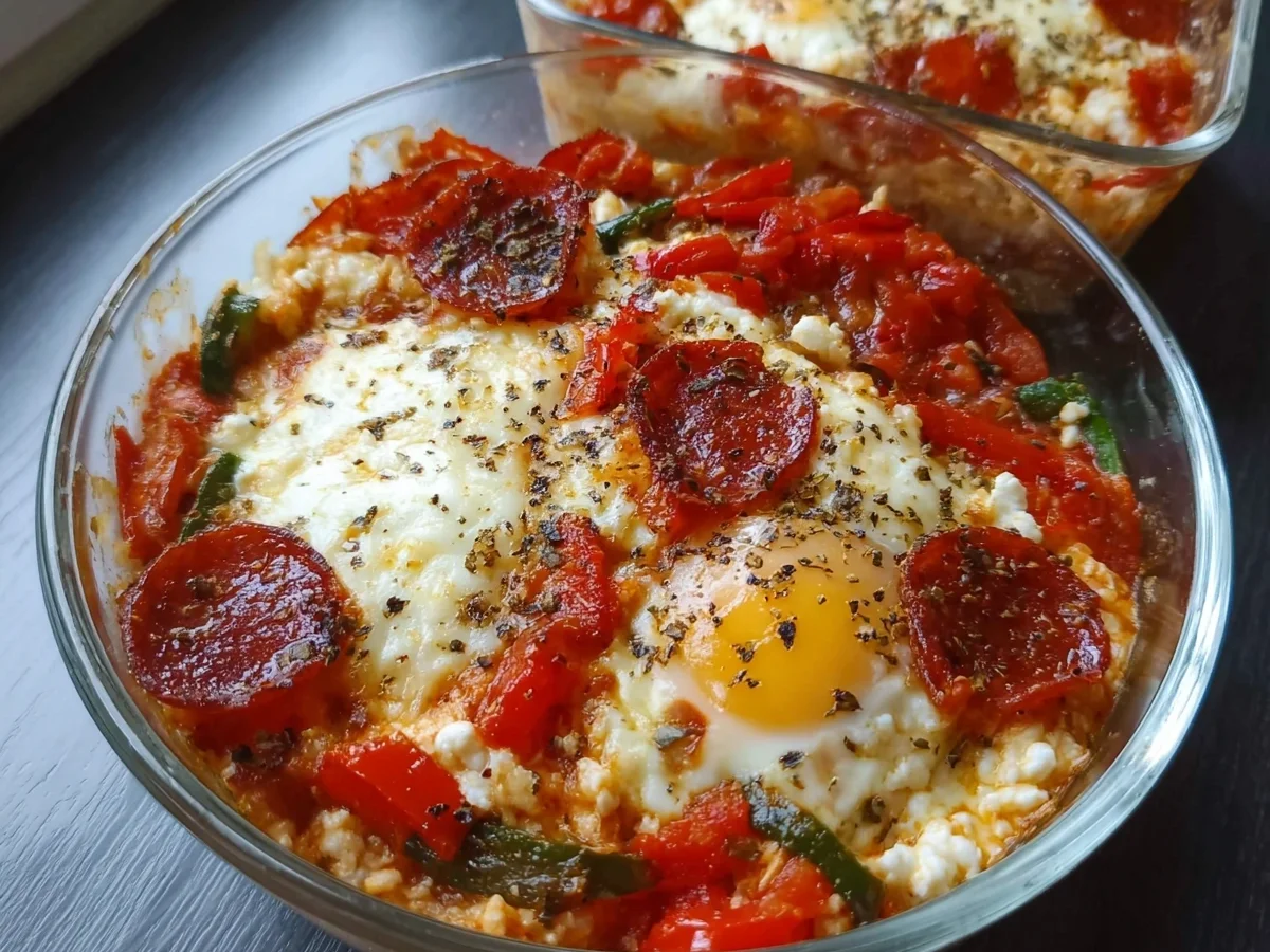 Cottage Cheese Pizza Bowl: High-Protein & Quick Meal - Image 2