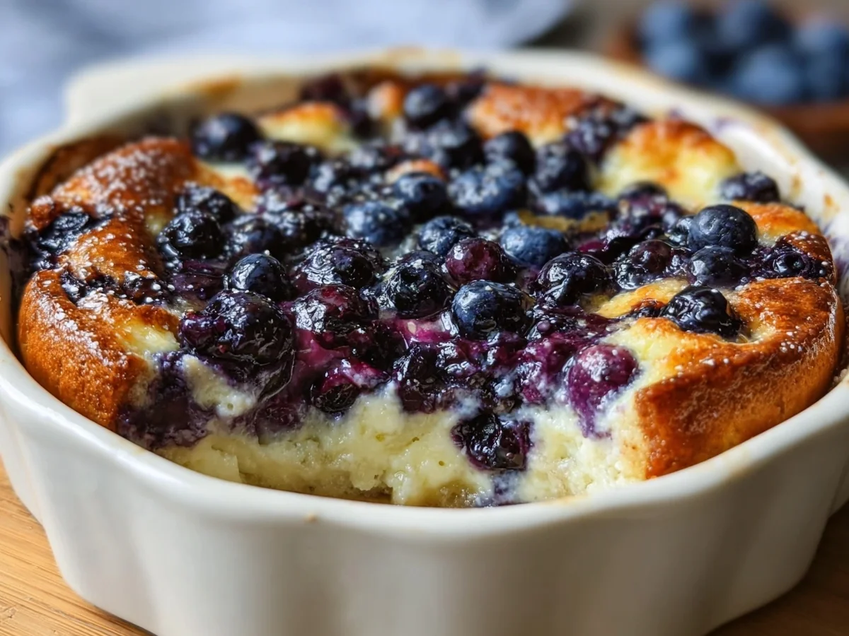 Creamy Blueberry Cottage Cheese Bake: Protein Packed - Image 2
