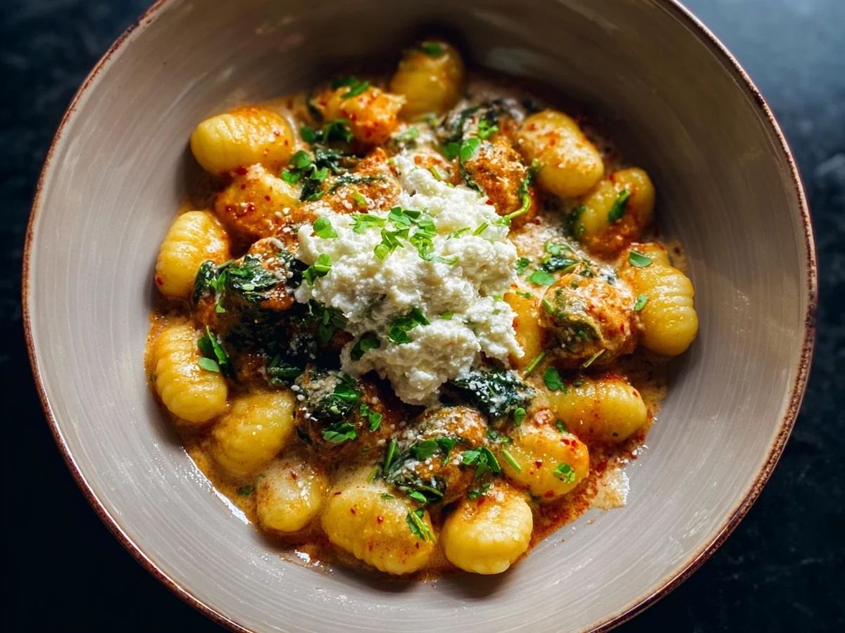 Creamy Millionaire Gnocchi & Herbed Ricotta - Image 1