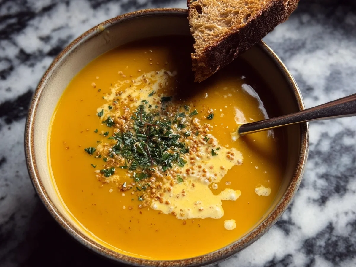 Creamy Protein Butternut Squash Soup - Image 1