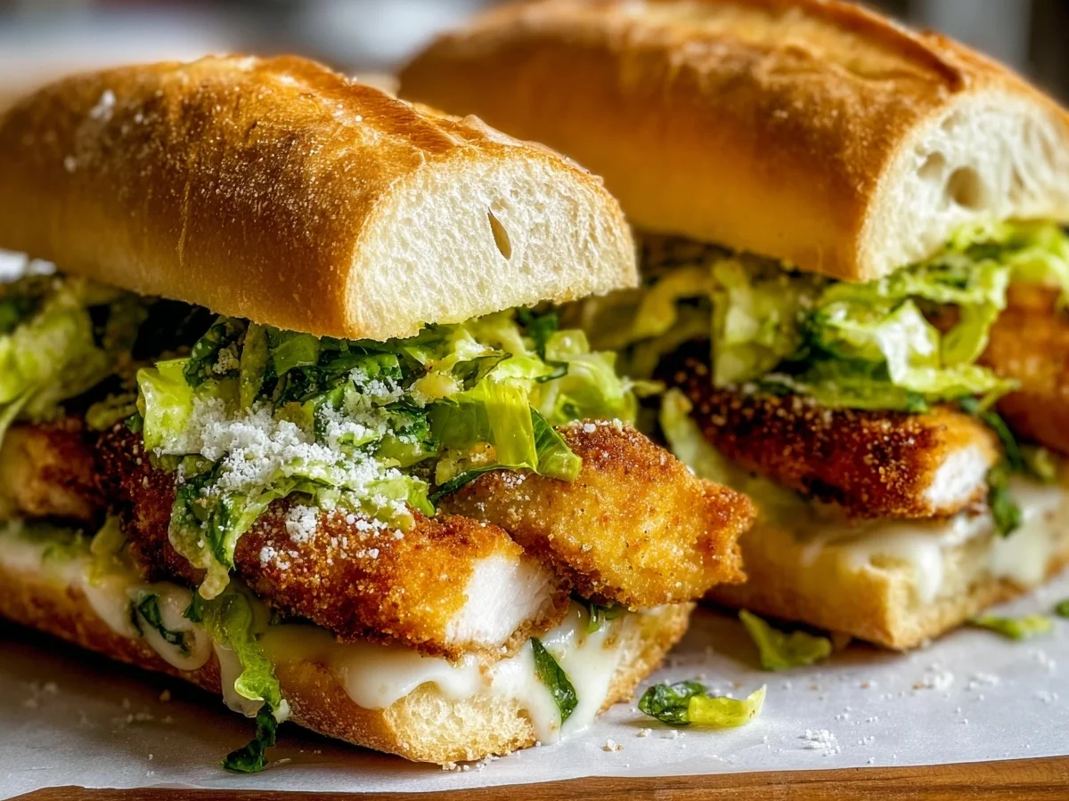 Crispy Chicken Caesar Sandwiches in 30 Mins - Image 2