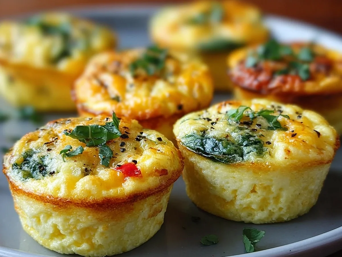 Easy Cottage Cheese Egg Bites for Protein Breakfast - Image 1