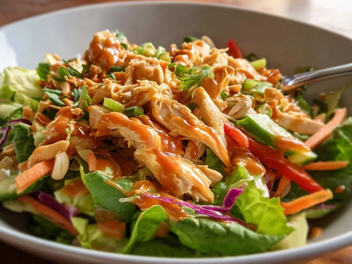 Healthy Bang Bang Chicken Salad: 30-Min Meal Prep - Image 2