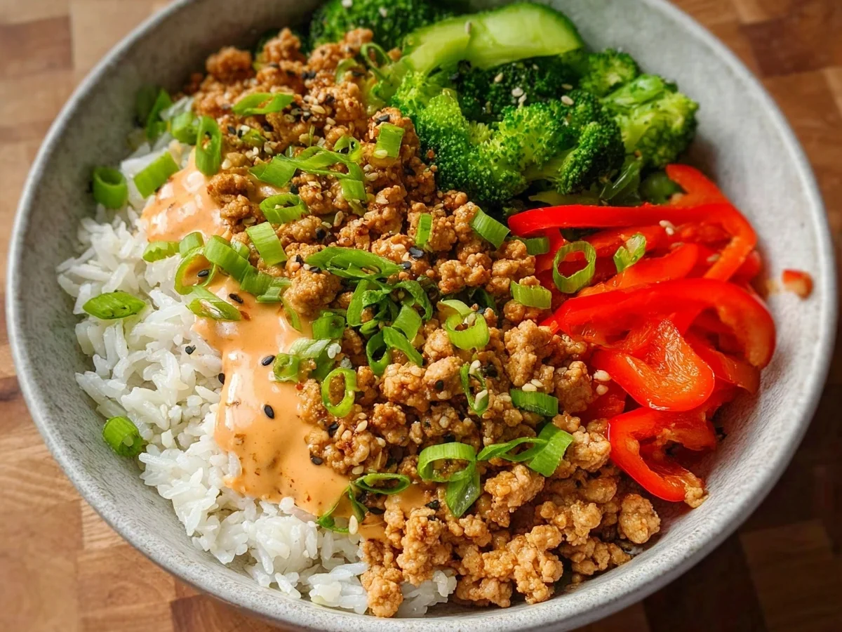 Healthy Ground Turkey Rice Bowls: High-Protein Meal - Image 2