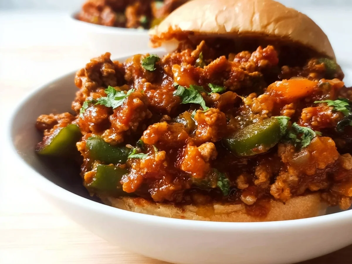 Healthy Turkey Sloppy Joes: Quick Family Meal - Image 1
