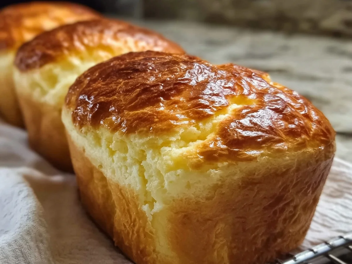 High Protein 2-Ingredient Bread for Healthy Meals - Image 2