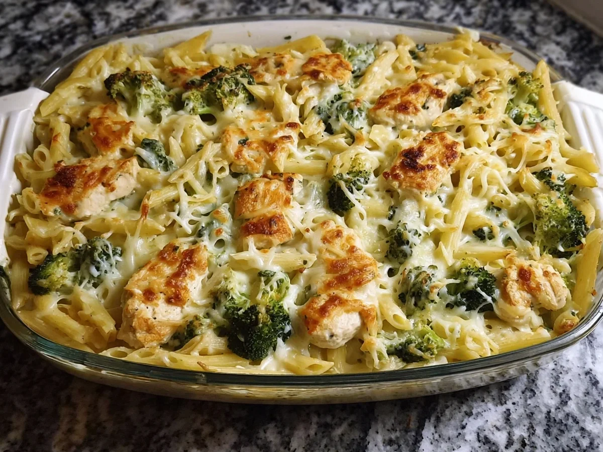 High Protein Alfredo Bake: Creamy Comfort - Image 1