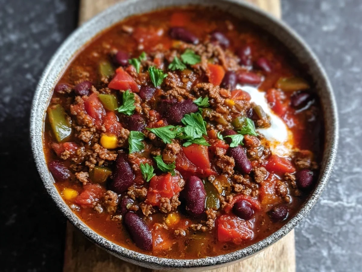 High Protein Chili: Muscle Building Meal Prep - Image 1