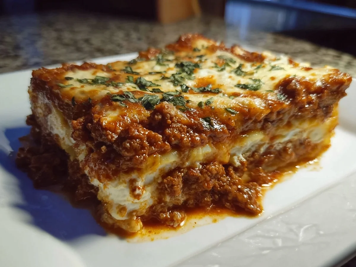 High Protein Cottage Cheese Lasagna - Image 1