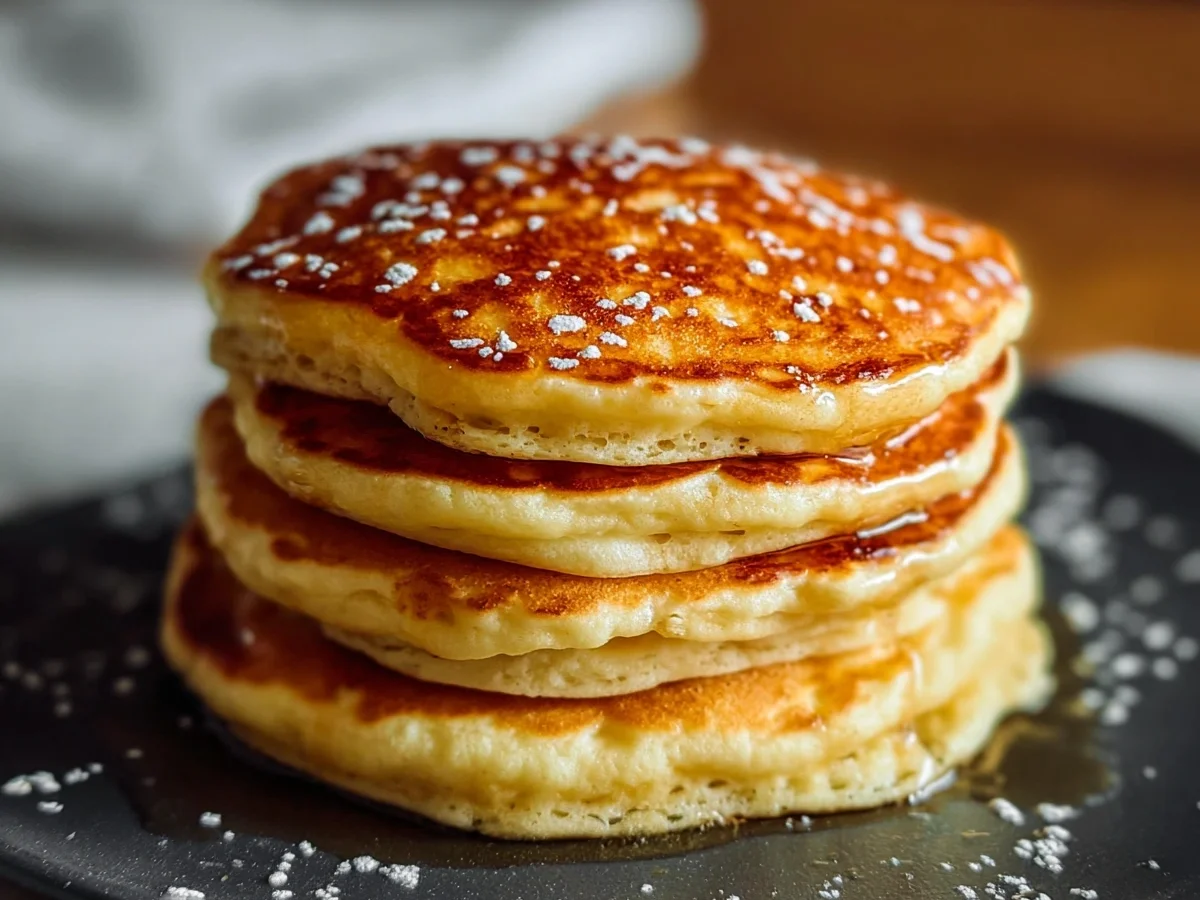 High-Protein Fluffy Pancakes: Quick & Energizing Breakfast - Image 1