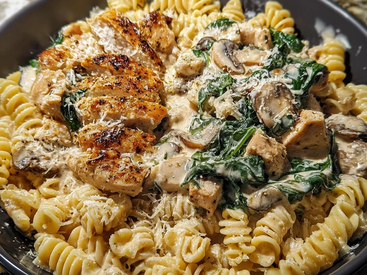 High Protein Garlic Parmesan Pasta Bowls - Image 1