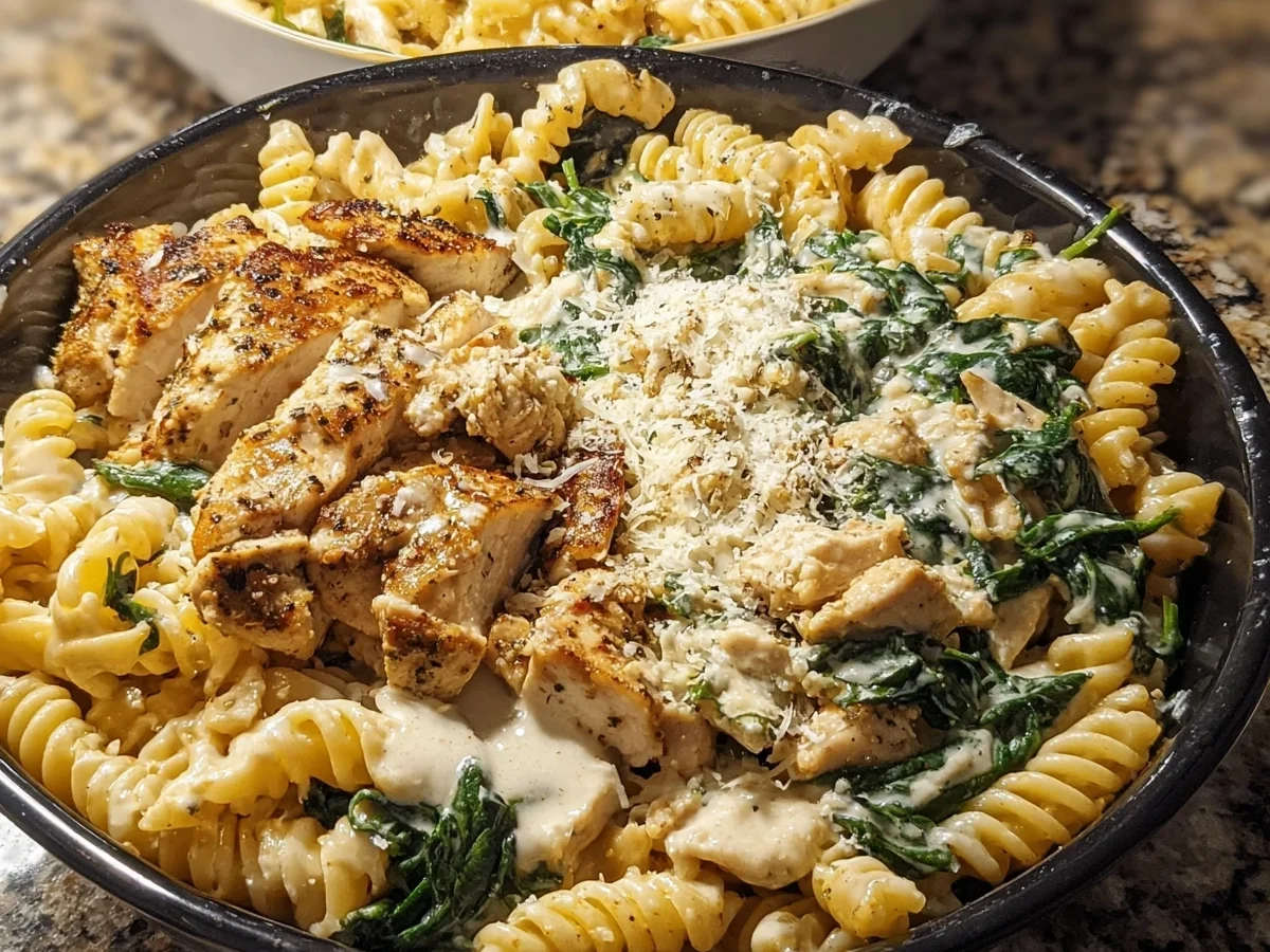 High Protein Garlic Parmesan Pasta Bowls - Image 2