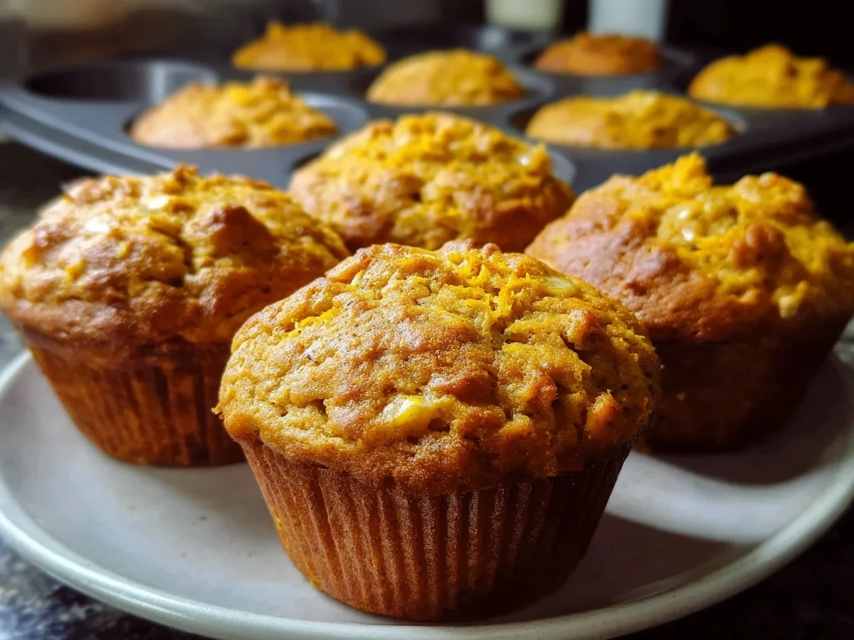 High Protein Pumpkin Muffins with Greek Yogurt - Image 1