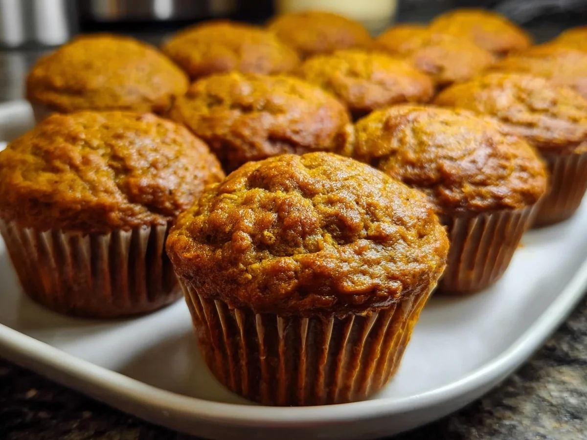 High Protein Pumpkin Muffins with Greek Yogurt - Image 2
