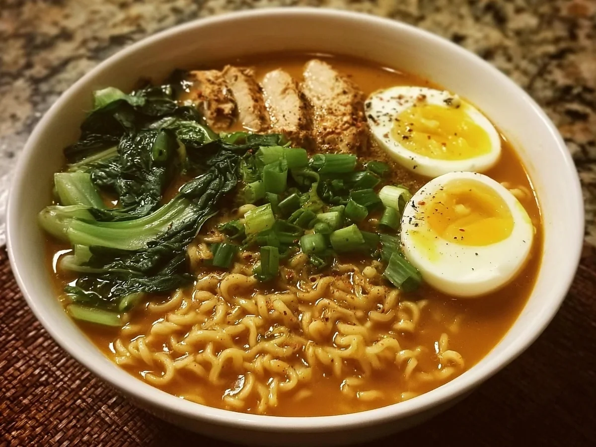 High Protein Ramen Noodle Soup for Easy Meal Prep - Image 2