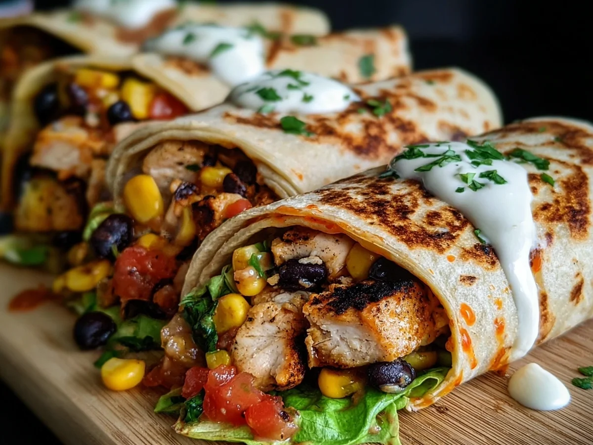 High-Protein Southwest Chicken Wraps - Image 2