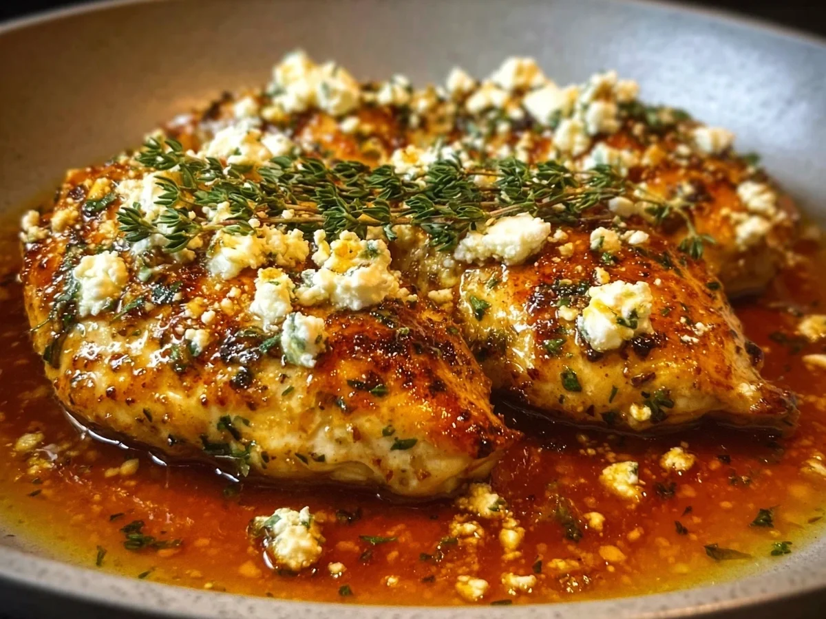 Hot Honey Feta Chicken | Quick & High-Protein Dinner - Image 2