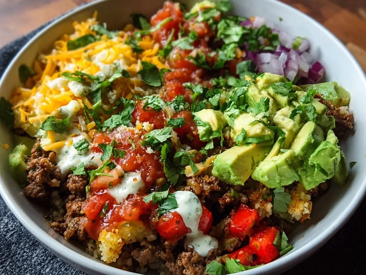 Low Carb Burrito Bowl: 25-Min Protein-Packed Meal - Image 2