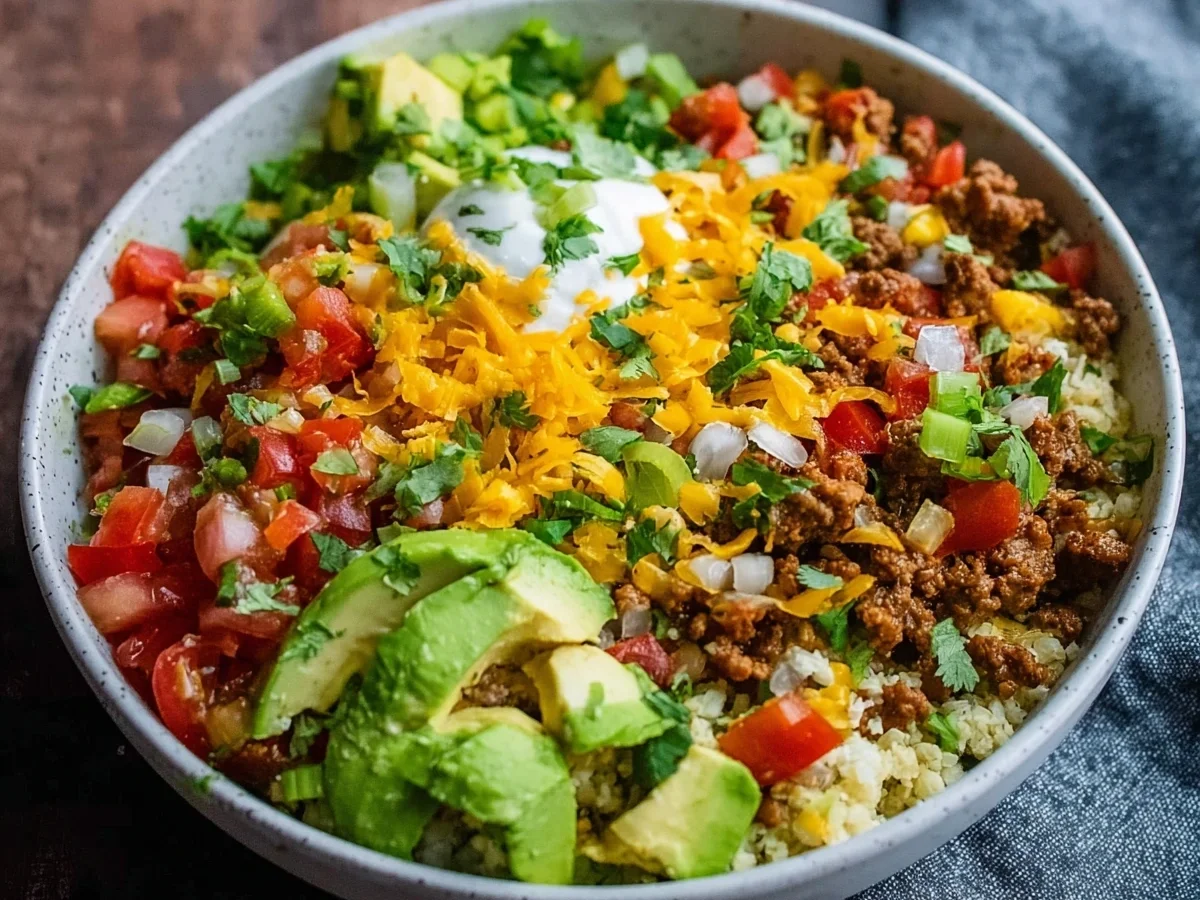 Low Carb Burrito Bowl: Easy Protein Meal Prep - Image 2