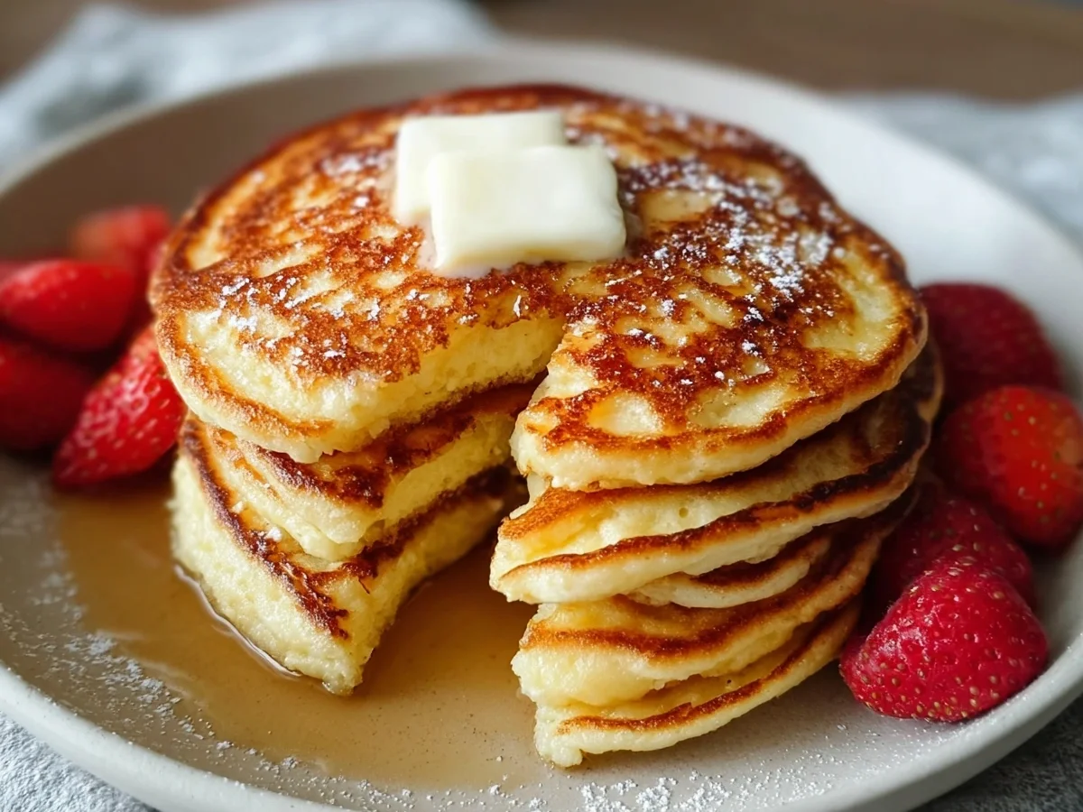 Low Carb Flourless Cottage Cheese Pancakes - Image 2