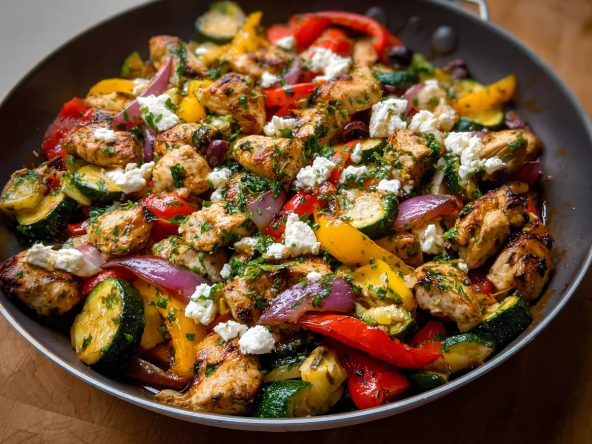 Mediterranean Chicken Stir-Fry: Quick & Healthy Dinner - Image 2