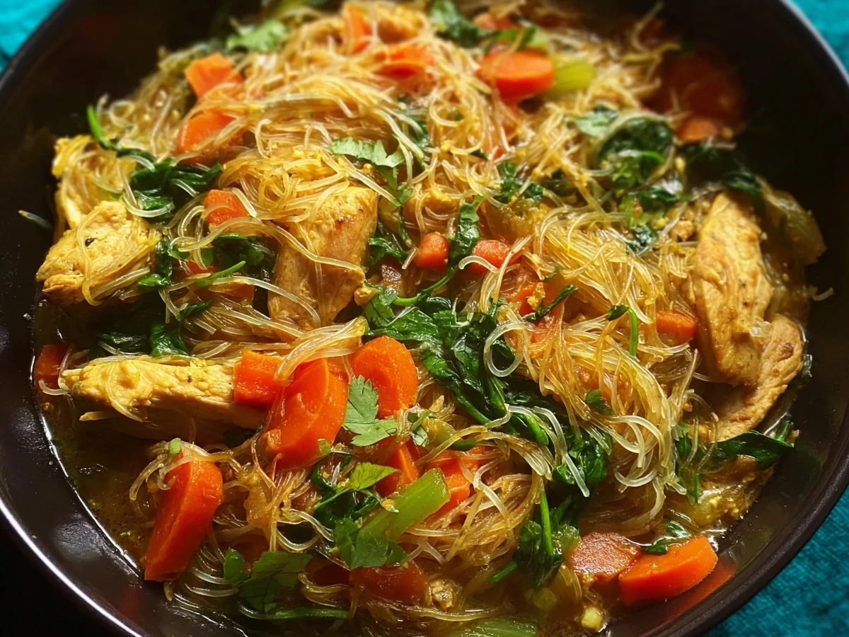 One-Pot High Protein Chicken Vermicelli Noodles - Image 2
