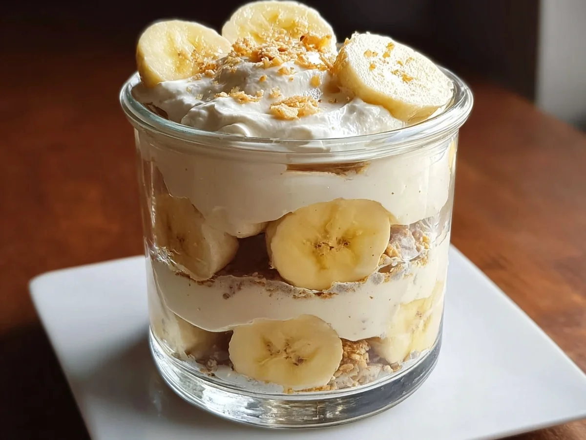 Protein Banana Pudding: Easy Healthy No-Bake Dessert - Image 1