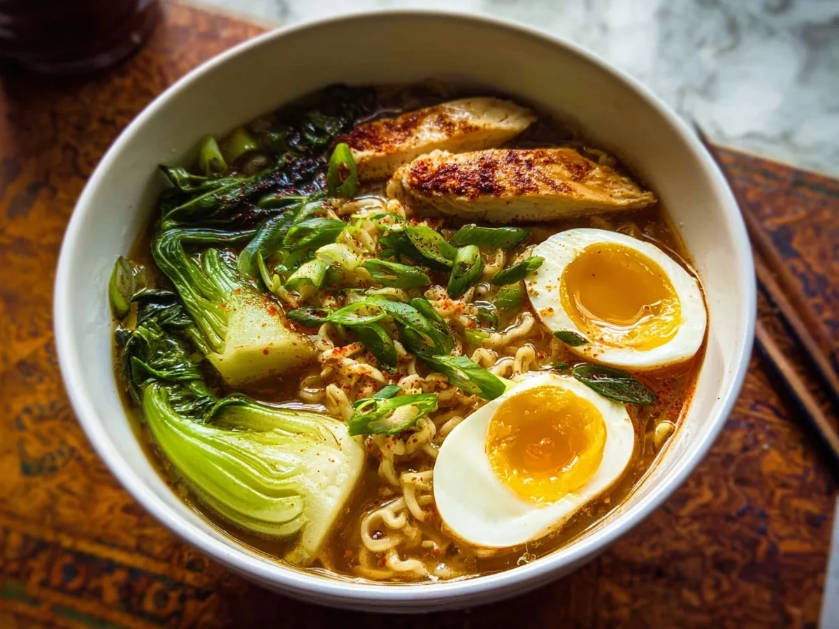 Savory Gluten-Free Ramen Noodles: High Protein Meal Prep - Image 1