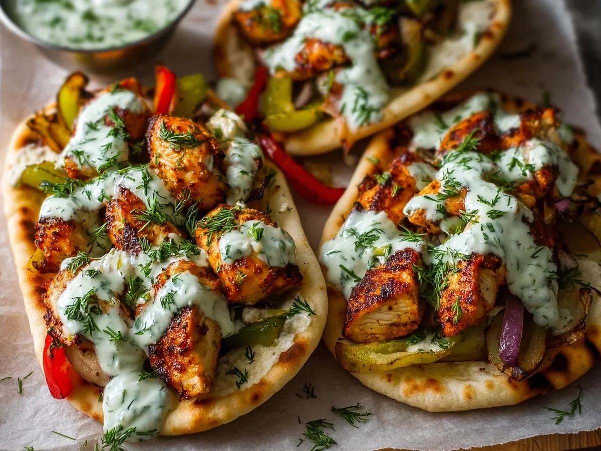Sheet Pan Chicken Pitas with Herby Ranch - Image 2