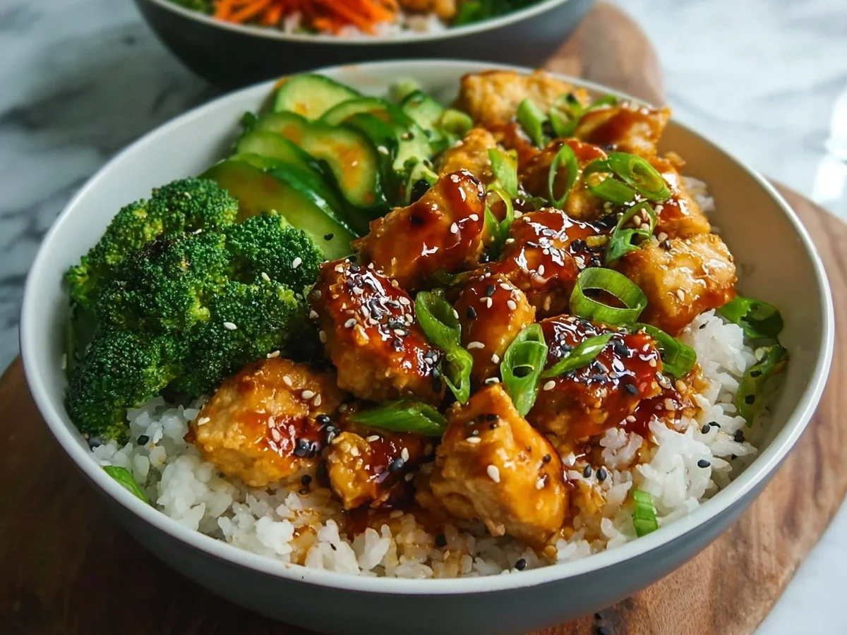 Sticky Chicken Bowls: Quick & Flavorful Dinner Recipe - Image 2