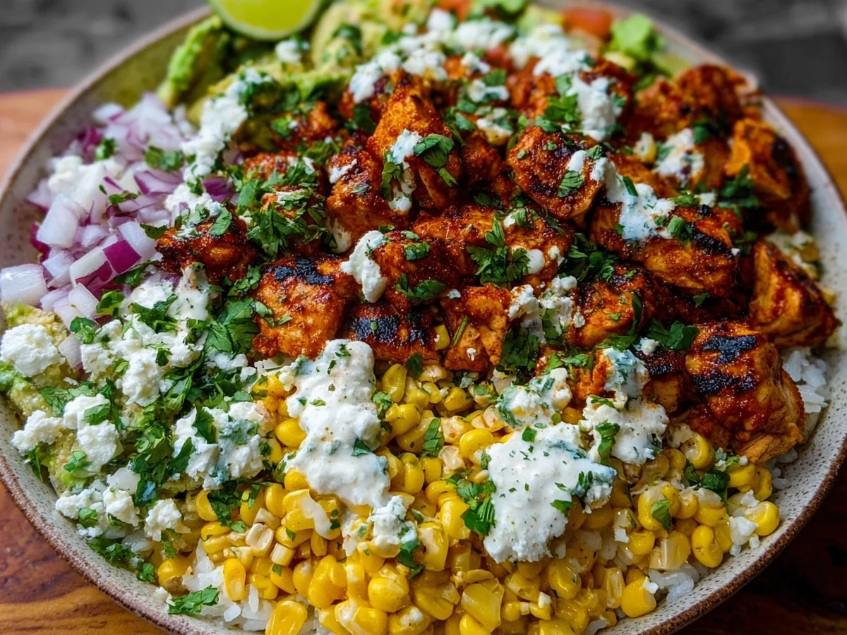 Street Corn Chicken Bowl: Easy Mexican Dinner - Image 2