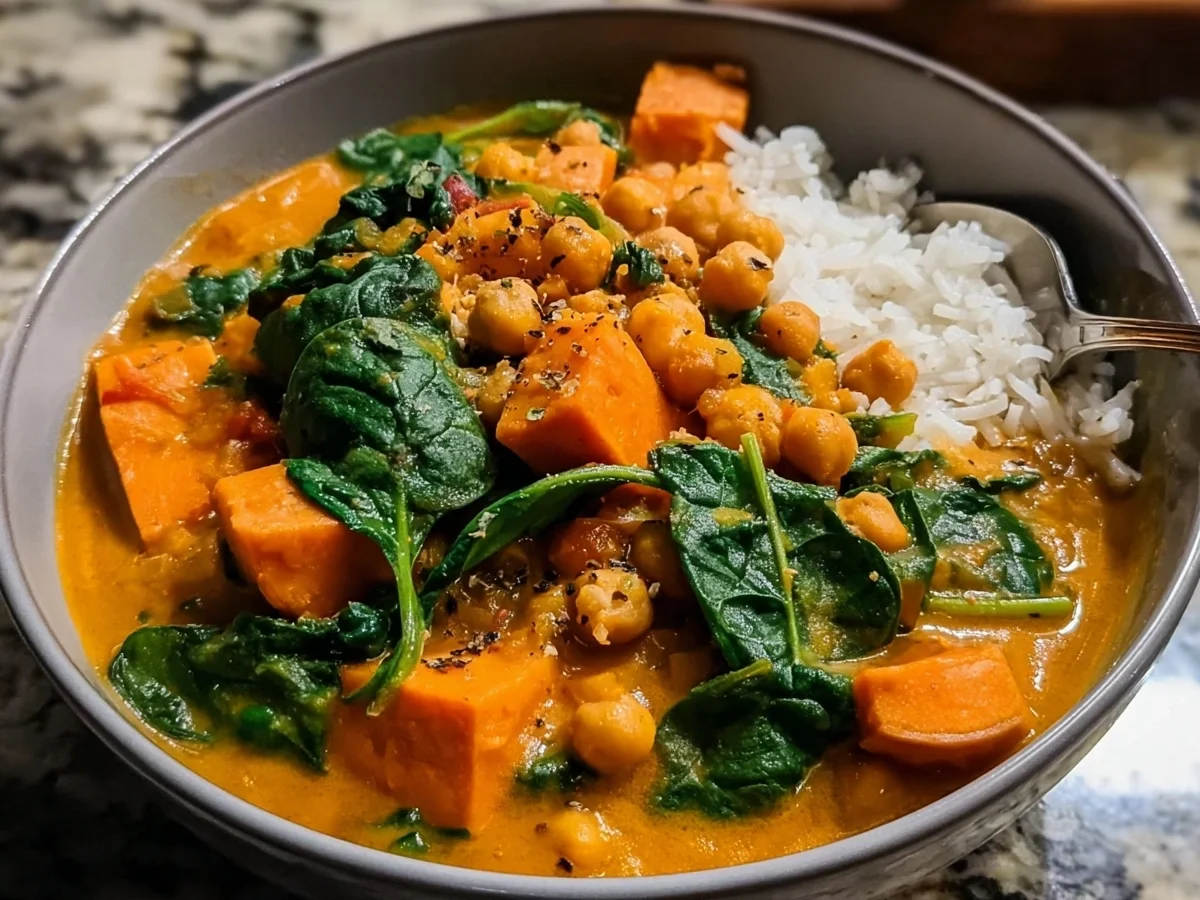 Sweet Potato Chickpea Curry: One-Pot Vegan Meal - Image 2