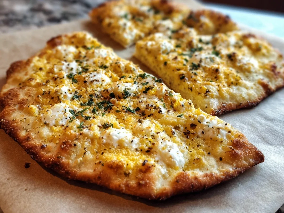 Viral Cottage Cheese Flatbread: High-Protein & Quick - Image 1