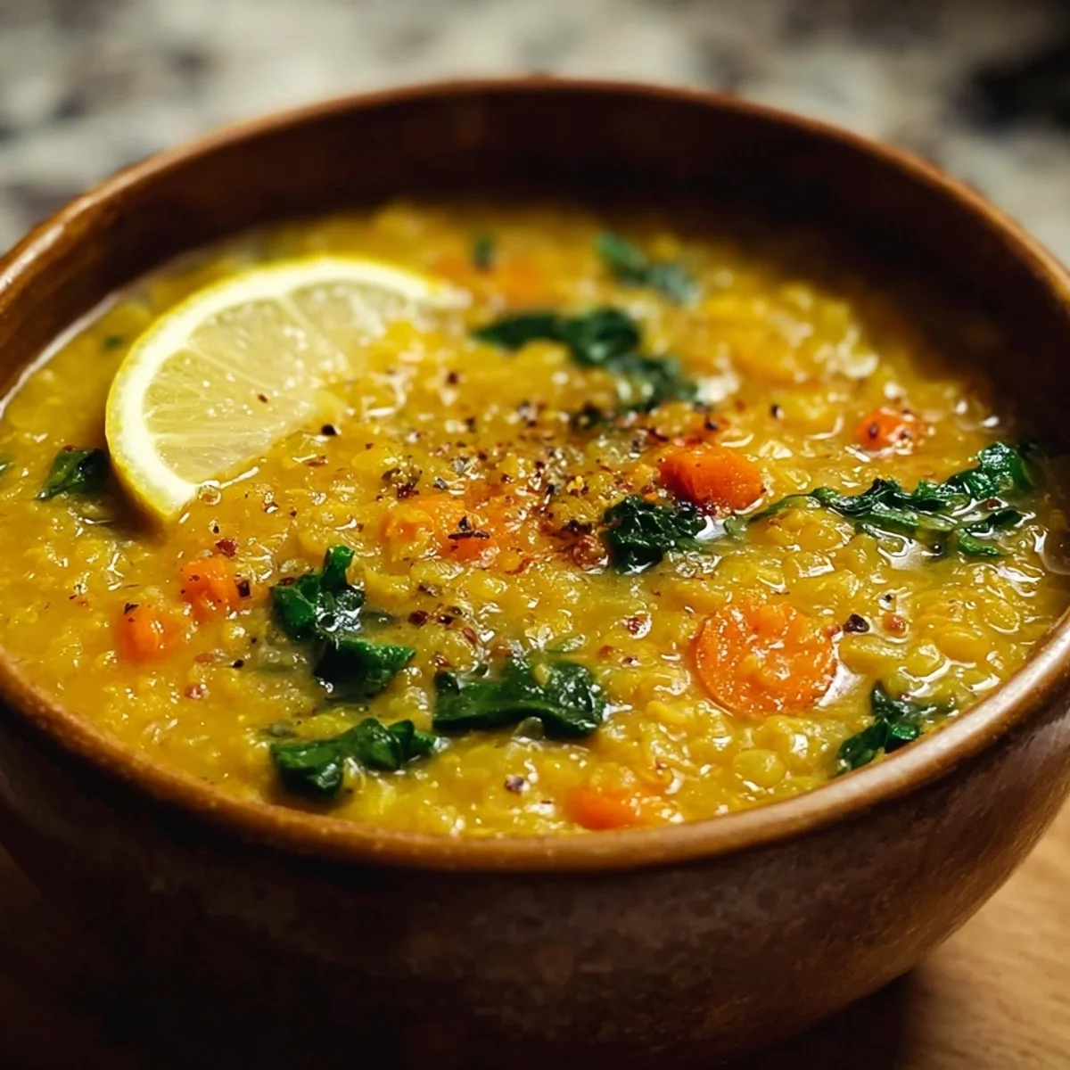 Anti-Inflammatory Golden Lemon Lentil Soup