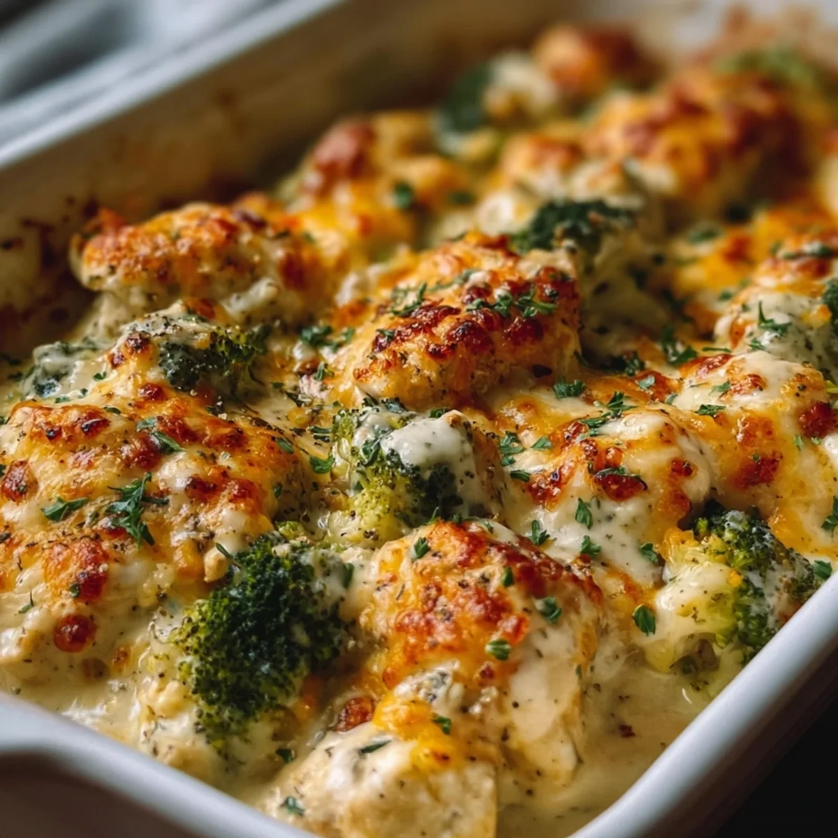 Creamy High Protein Chicken Bake for Easy Meal Prep