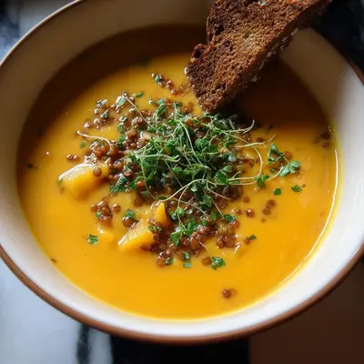 Creamy Protein Butternut Squash Soup