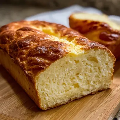 High Protein 2-Ingredient Bread for Healthy Meals