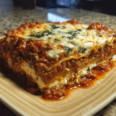 High Protein Cottage Cheese Lasagna