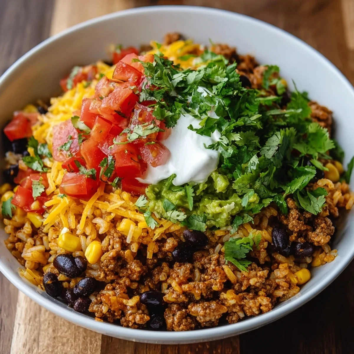 High-Protein Taco Rice Bowl: Quick Weeknight Dinner