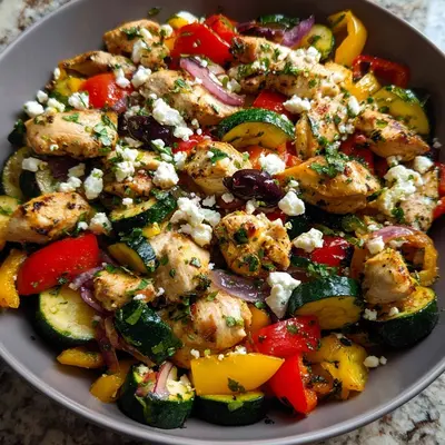 Mediterranean Chicken Stir-Fry: Quick & Healthy Dinner