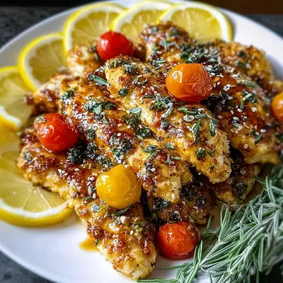 Mediterranean Chicken Tenders: Quick 35-Minute Meal
