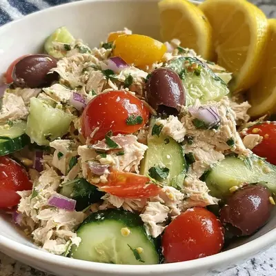 Mediterranean Tuna Salad: Quick, Healthy Lunch