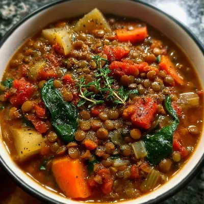 Protein-Packed Lentil Stew for Meal Prep