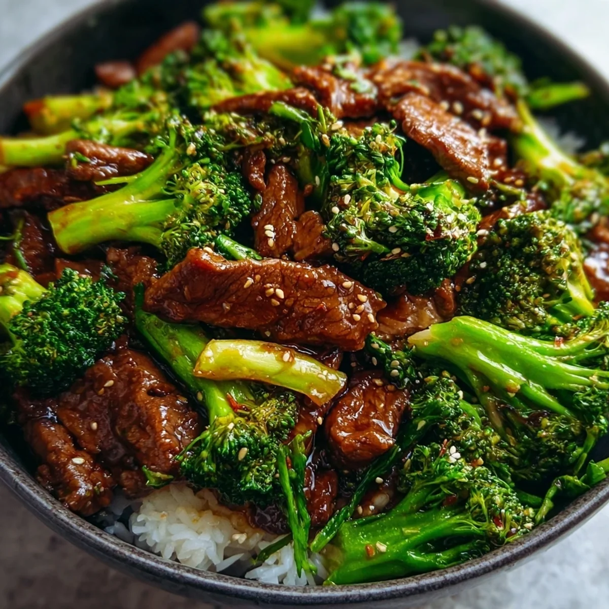 Quick Chinese Beef & Broccoli Stir-Fry