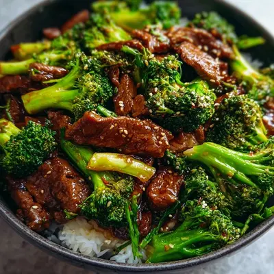 Quick Chinese Beef & Broccoli Stir-Fry